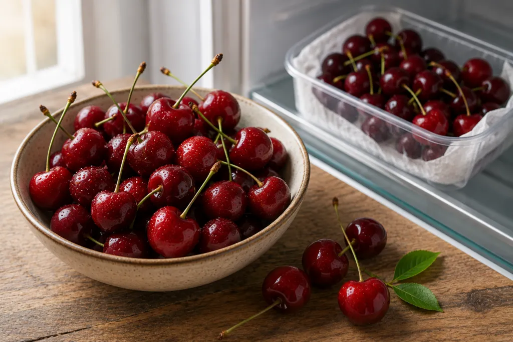 How to store cherries?
