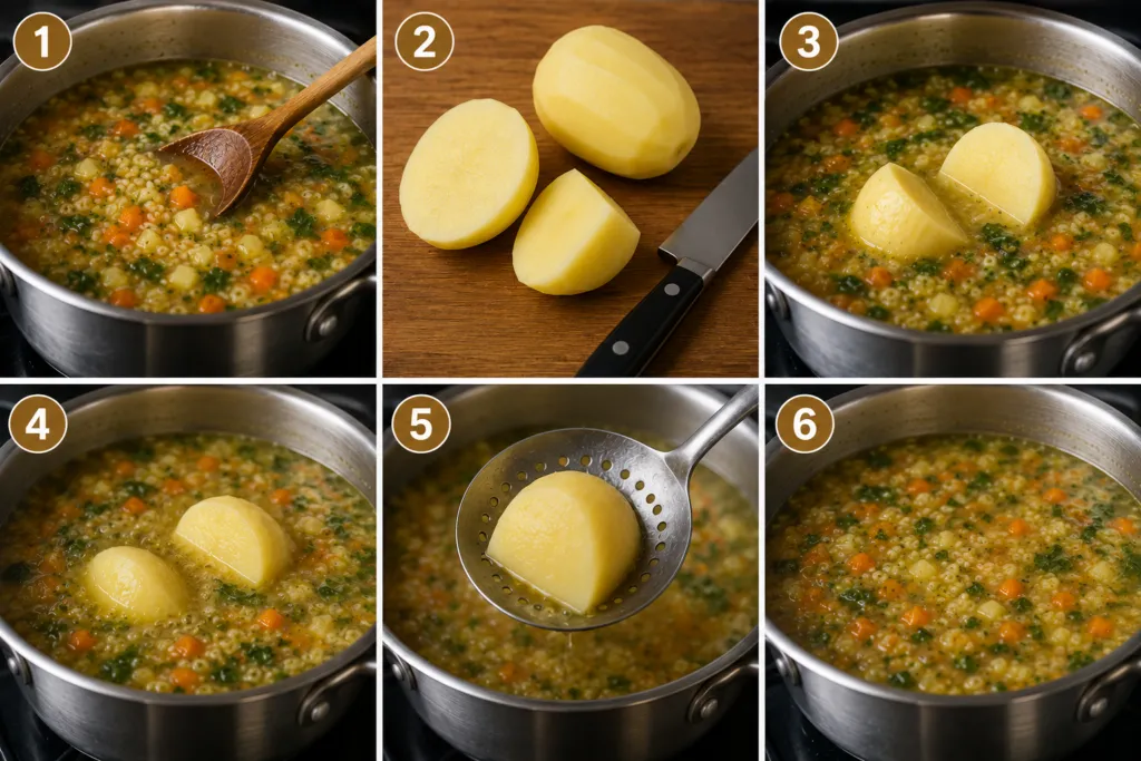 How can I fix it if I oversalted my soup?