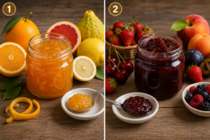 What's the difference between jam and compote?