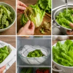 Does the lettuce look wilted?