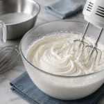 Whip the cream…