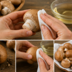 Pulire bene i funghi…