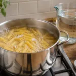 How much water does it take to cook pasta?