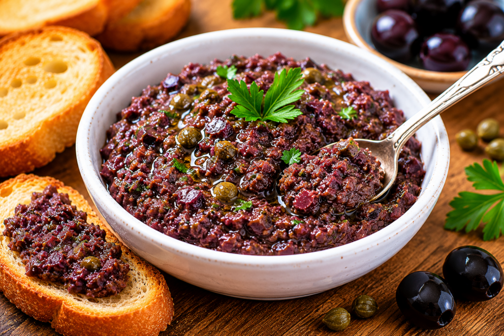 Salsa tapenade