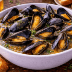 Zuppa di cozze alla birra