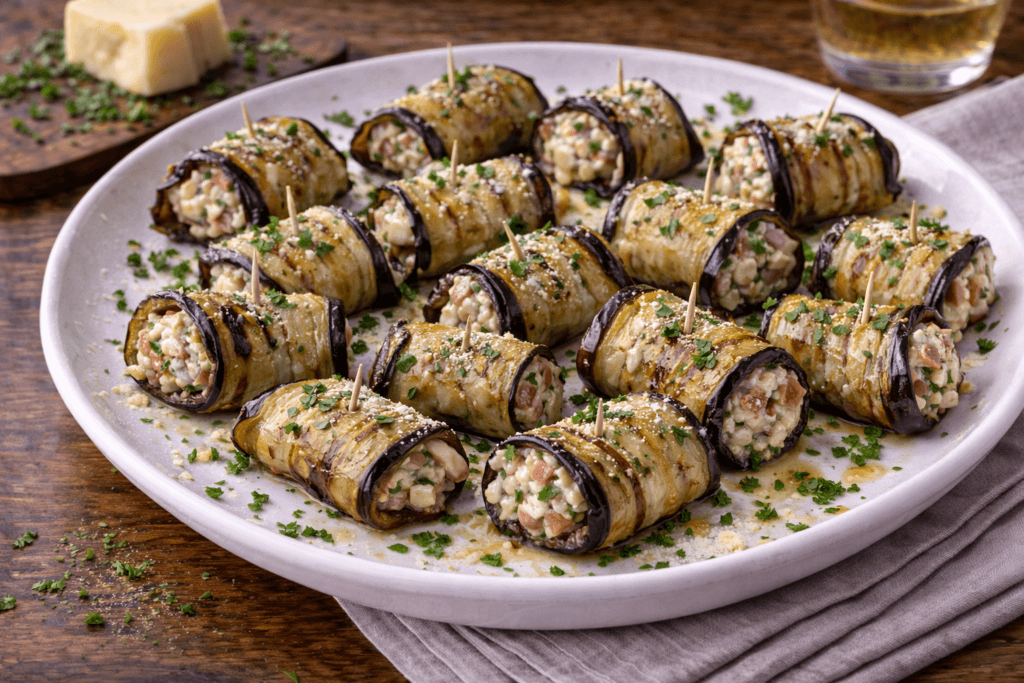 Involtini di melanzane