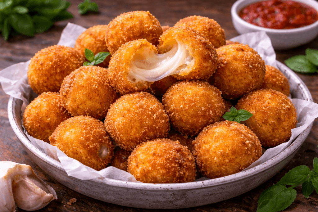Mozzarelline fritte