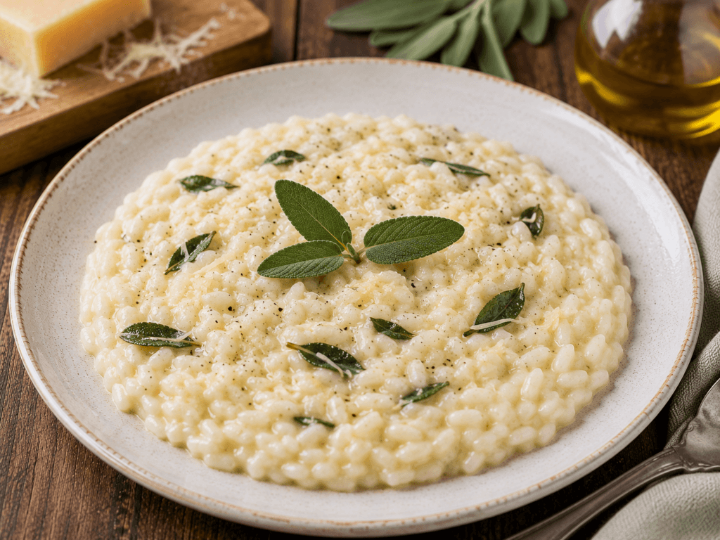 Risotto alla salvia