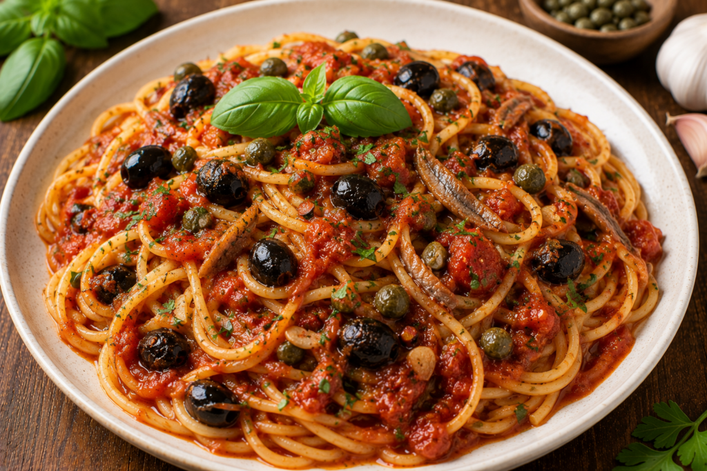 Spaghetti alla puttanesca