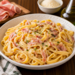 Tagliatelle al prosciutto