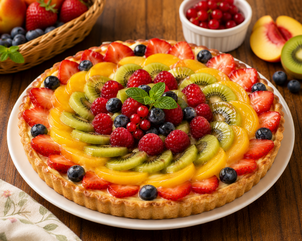 Tarte di frutta estiva
