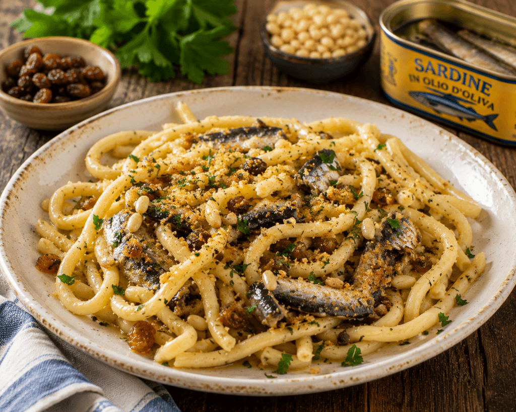 Troccoli alle sarde