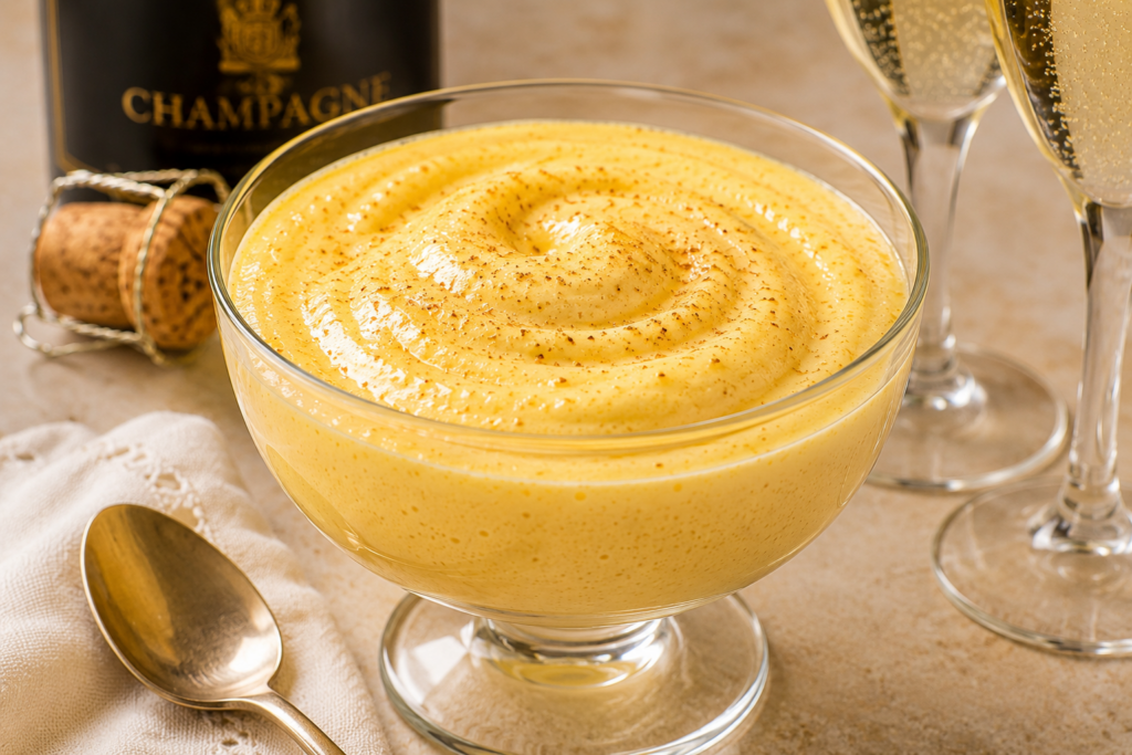 Zabaione allo champagne