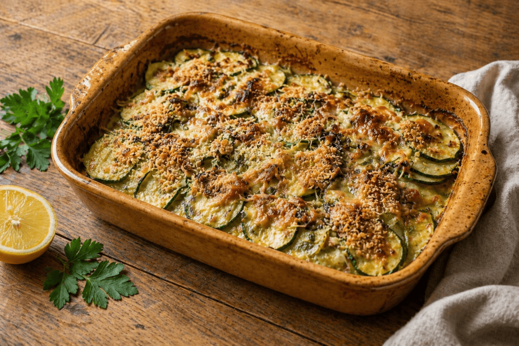 Zucchine gratinate