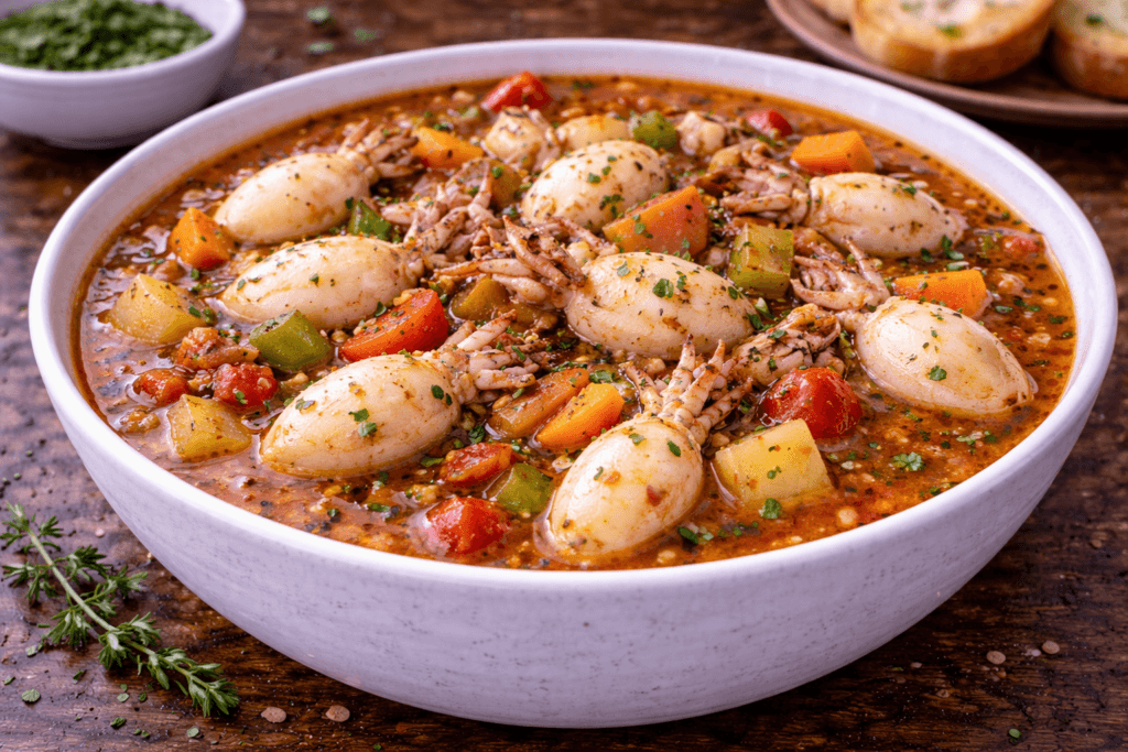 Zuppa alle seppioline